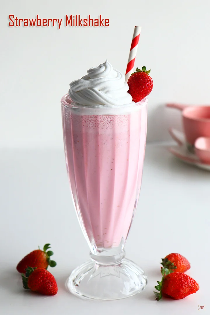 Strawberry milkshake
